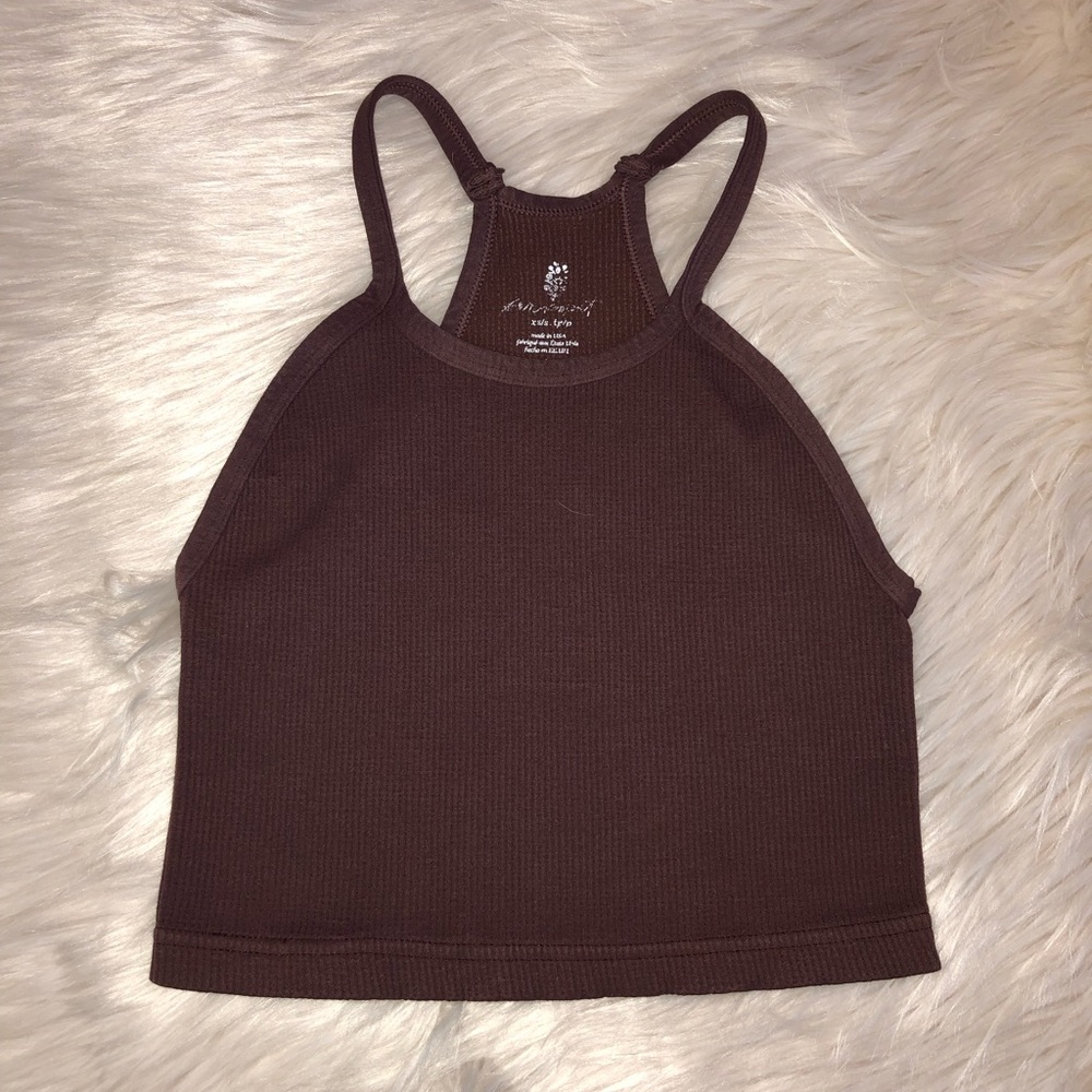 FREE PEOPLE Happiness Runs Crop Tank Top - Picture 3 of 8